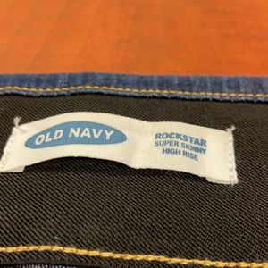 Old Navy rockstar super skinny high-rise